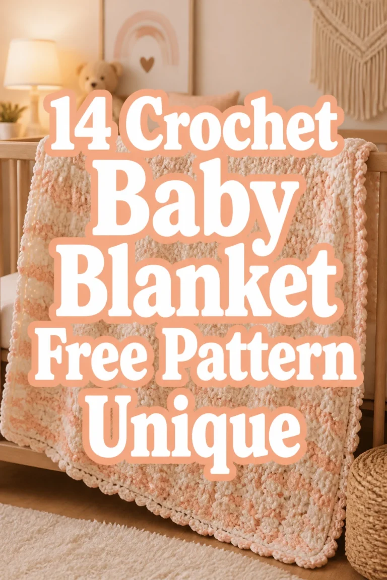 14 Crochet Baby Blanket Free Pattern Unique