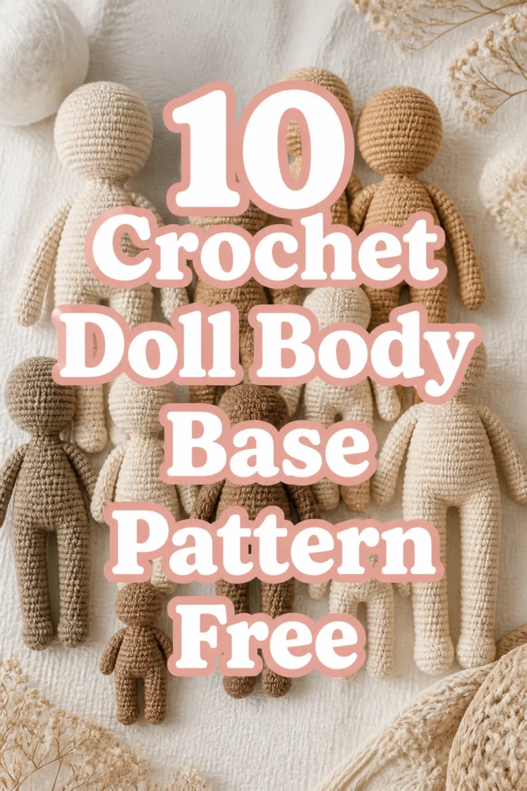 10 Crochet Doll Body Base Pattern Free