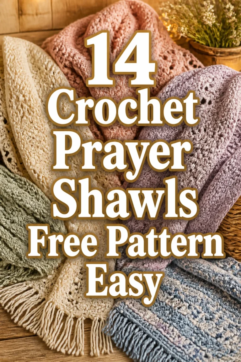 14 Crochet Prayer Shawls Free Pattern Easy