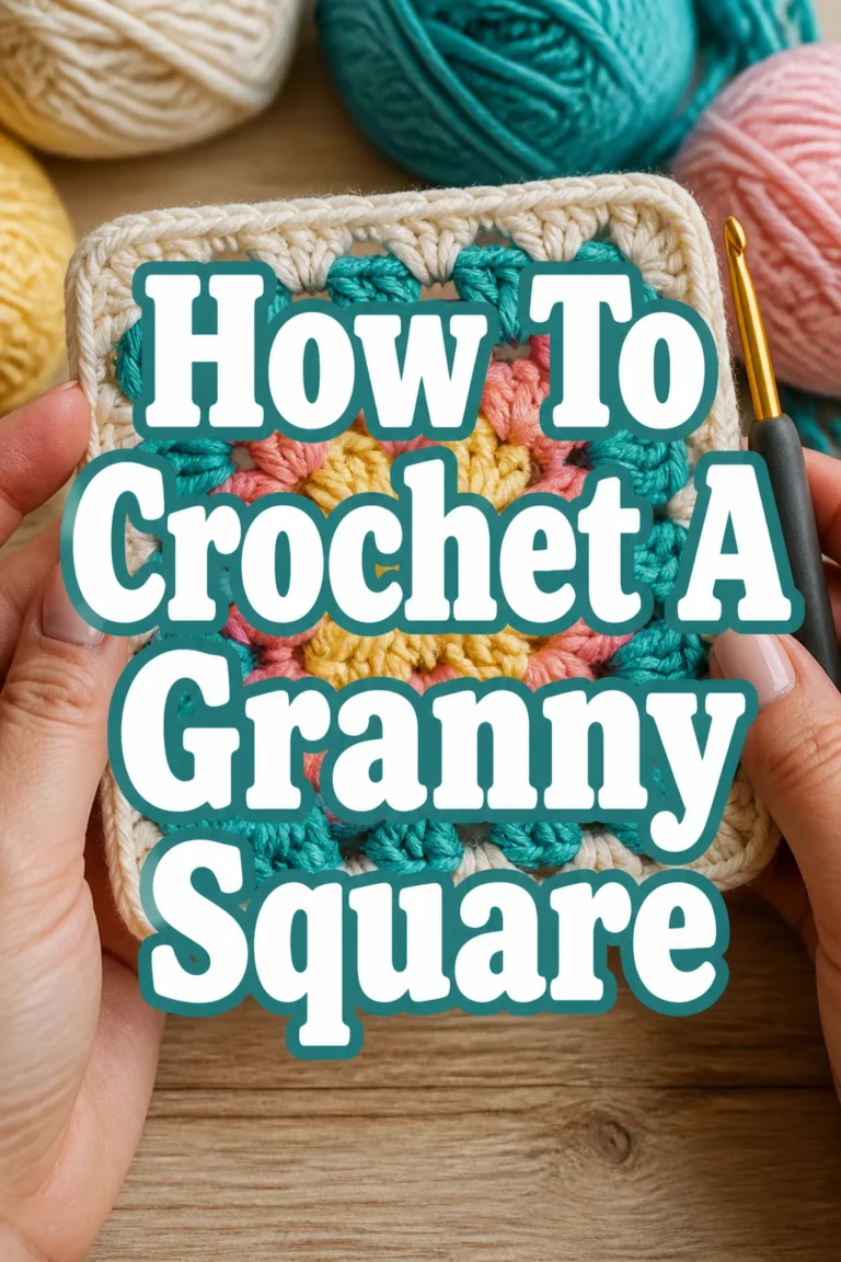 How To Crochet A Granny Square