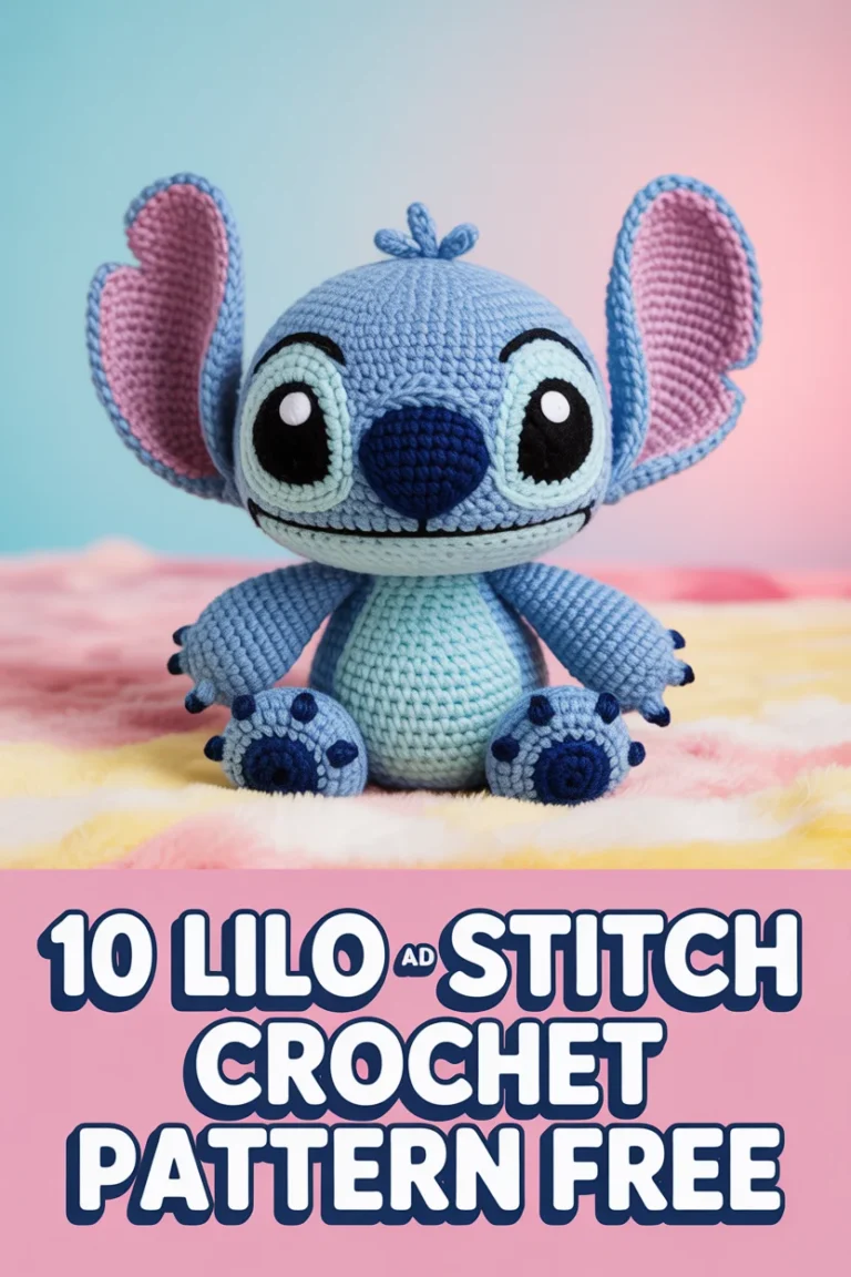 10 Lilo And Stitch Crochet Pattern Free