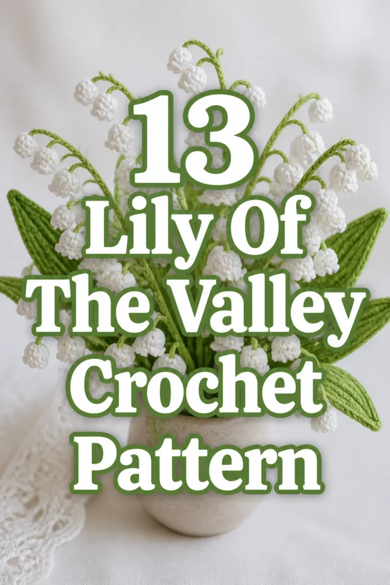 13 Lily Of The Valley Crochet Pattern