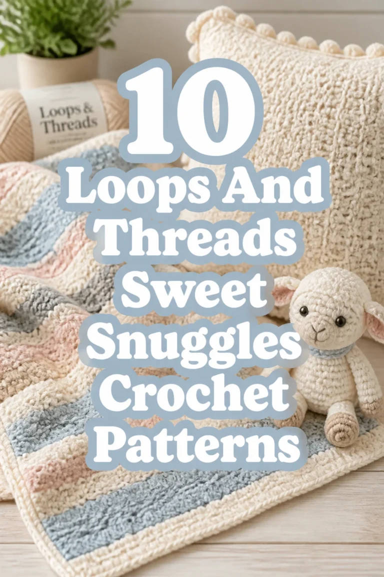 10 Loops And Threads Sweet Snuggles Crochet Patterns